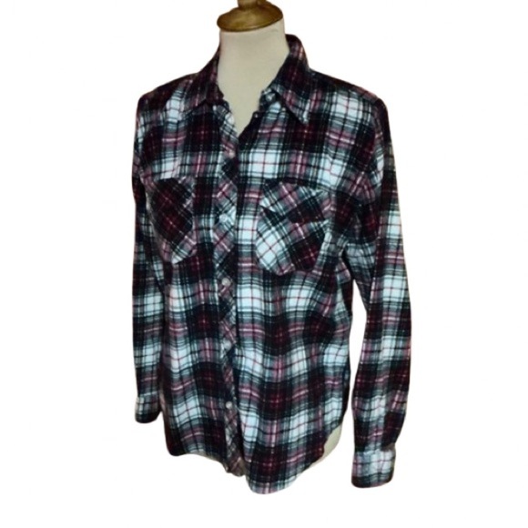 Vintage Tops - Vintage 70s flannel shirt